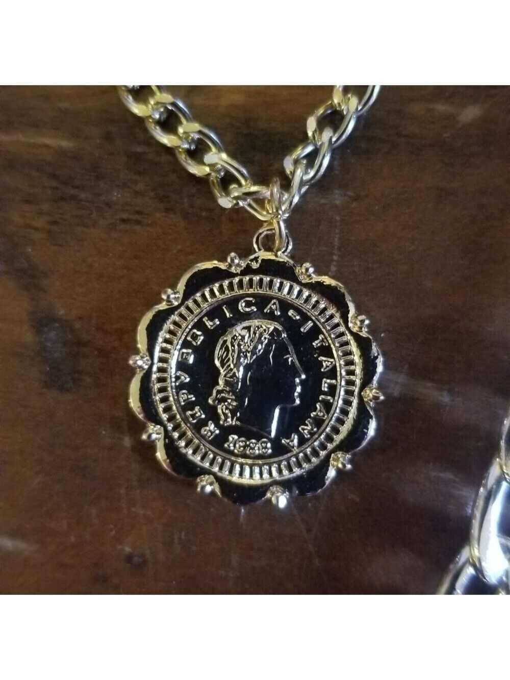 Multi Layer Chain Necklace - Picture 5 of 6